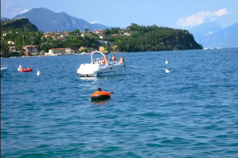 Boats and buoy
